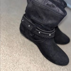 Report Black Ankle Boots